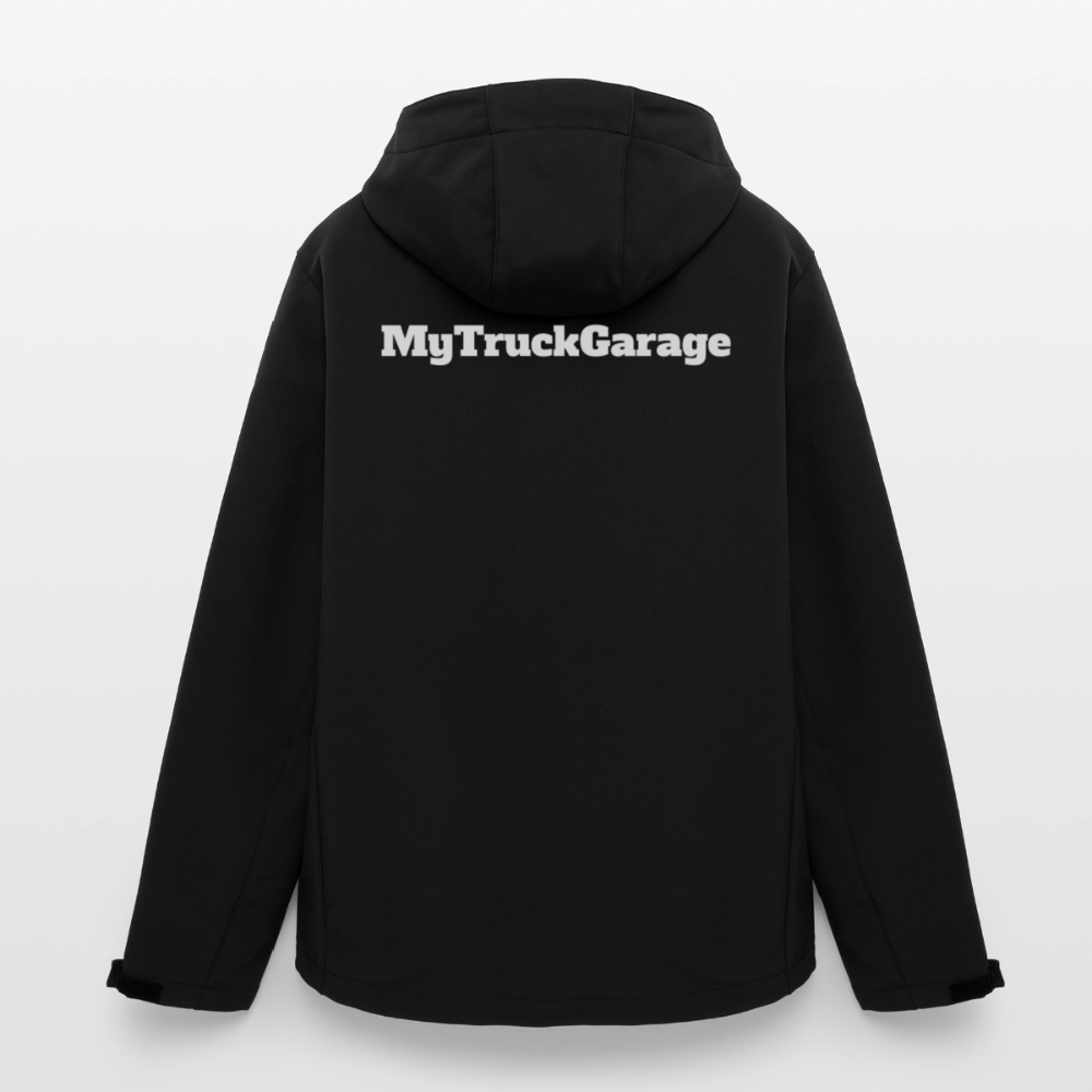 MyTruckGarage Softshell-Jacke – Stanley/Stella Recycled Herren - Schwarz