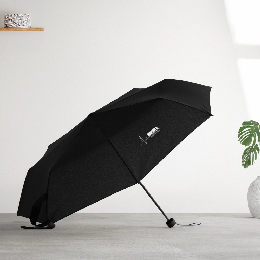MyTruckGarage Regenschirm – Kompakt & Taschenformat - Schwarz