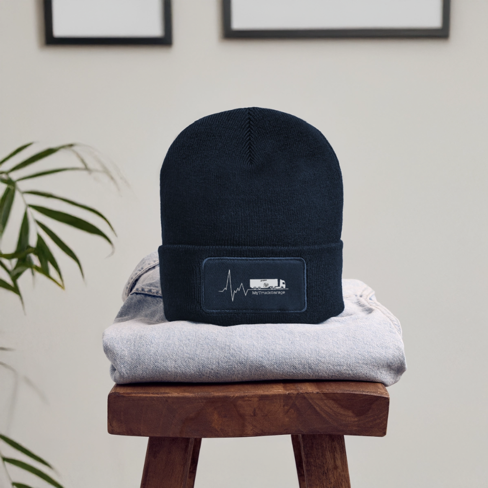 Wintermütze für Trucker & Outdoor - MyTruckGarage Beanie - French Navy