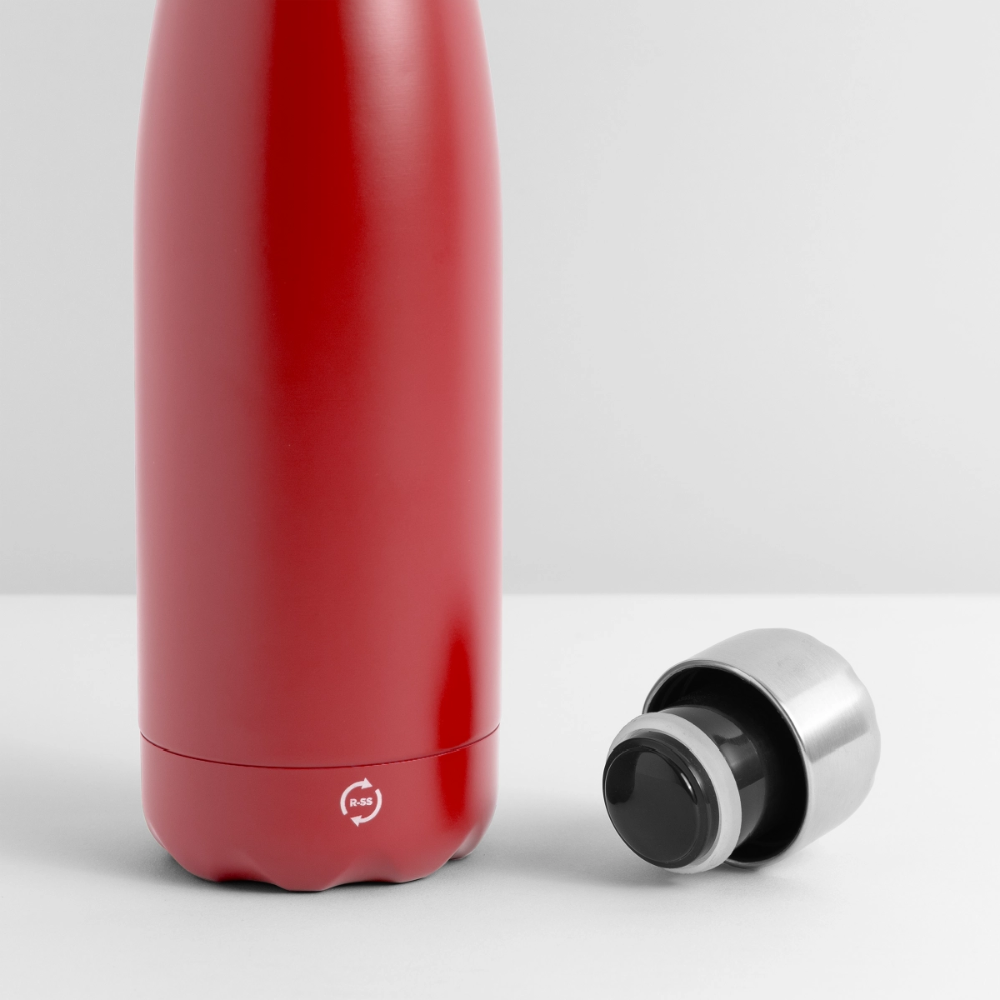 MyTruckGarage Isolierflasche 500ml – Thermosflasche für unterwegs - Rot