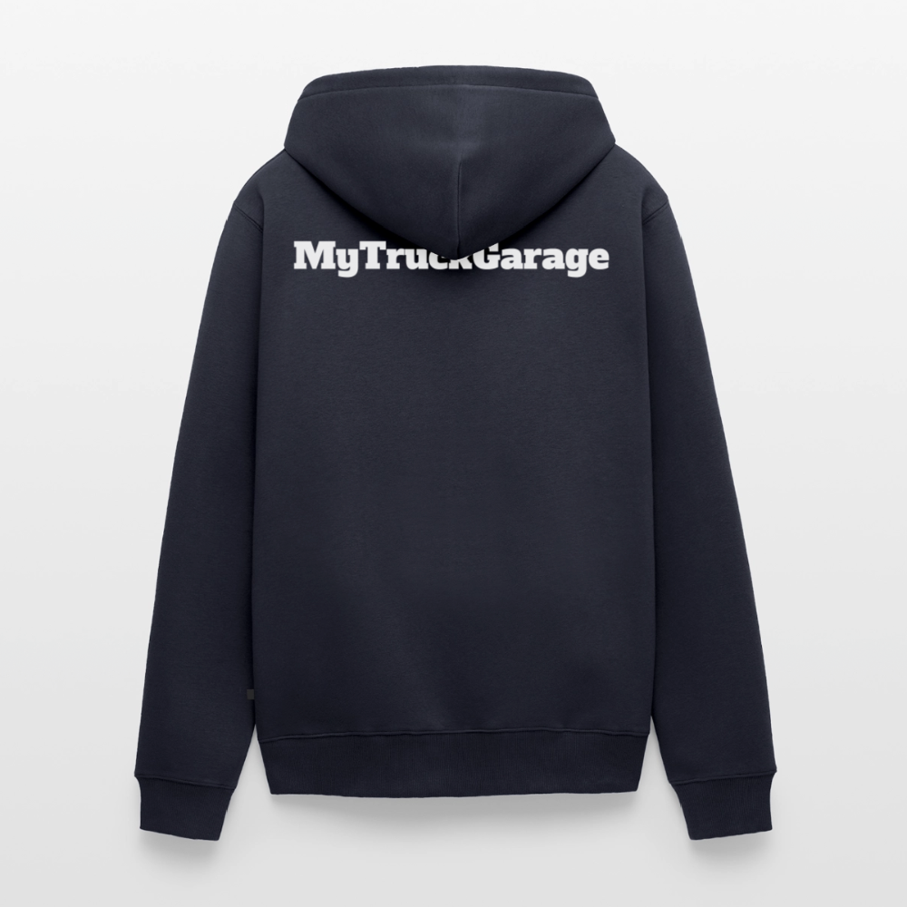 MyTruckGarage Premium Kapuzenjacke – Herren Hoodie - Navy