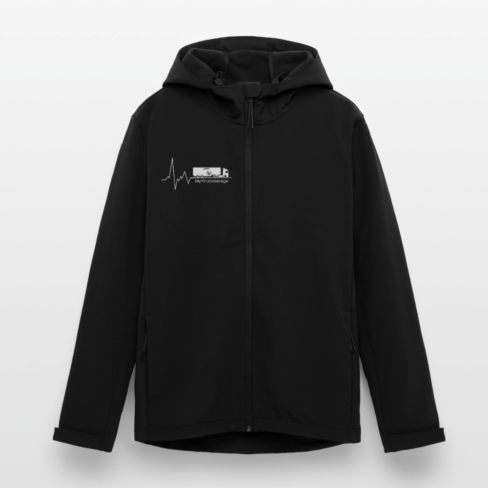 MyTruckGarage Softshell-Jacke – Stanley/Stella Recycled Herren - Schwarz
