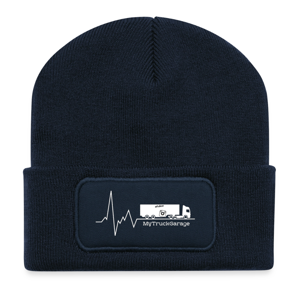 Wintermütze für Trucker & Outdoor - MyTruckGarage Beanie - French Navy