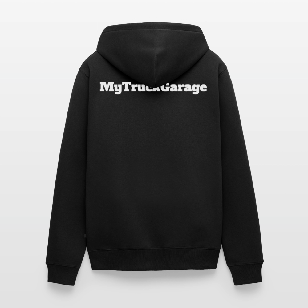MyTruckGarage Premium Kapuzenjacke – Herren Hoodie - Schwarz
