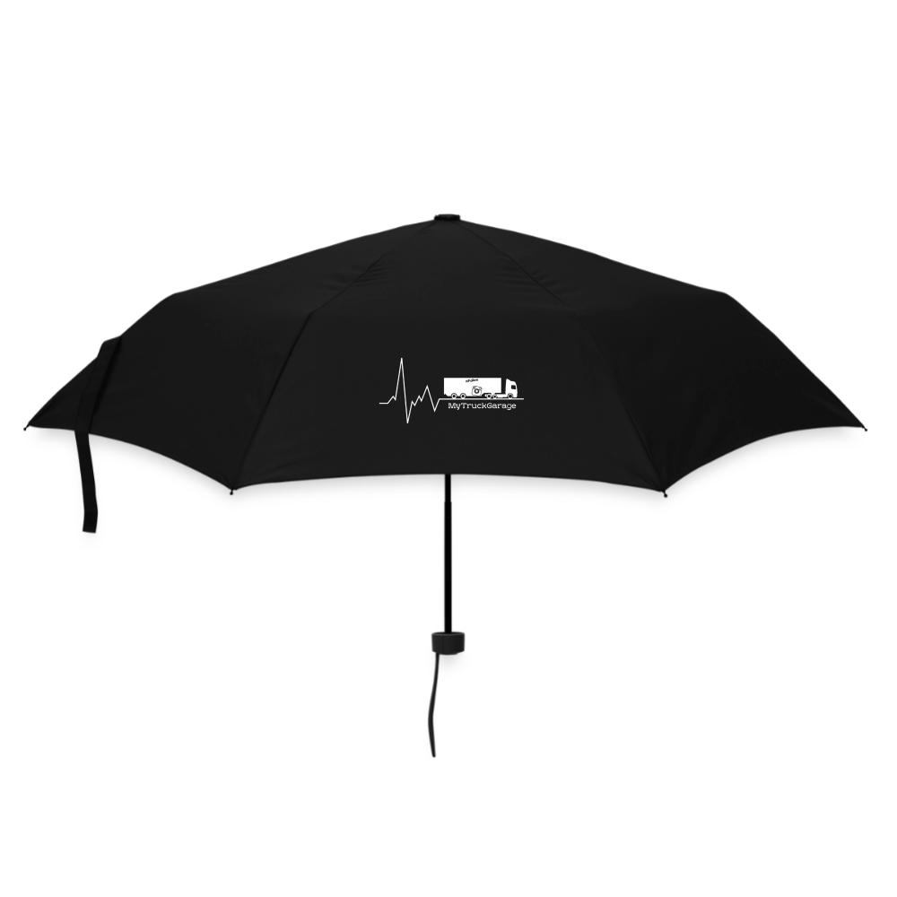 MyTruckGarage Regenschirm – Kompakt & Taschenformat - Schwarz