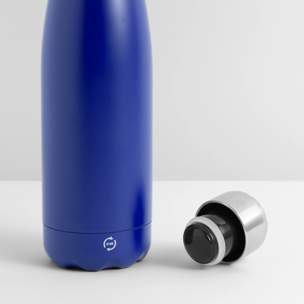 MyTruckGarage Isolierflasche 500ml – Thermosflasche für unterwegs - Dunkelblau 