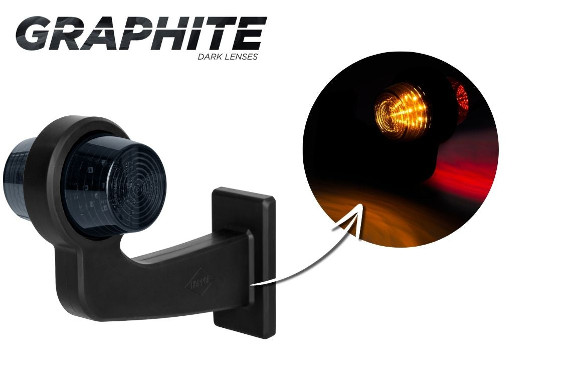 Black Seitenmarkierungsleuchte LED von Horpol LD 2621 (rechts)