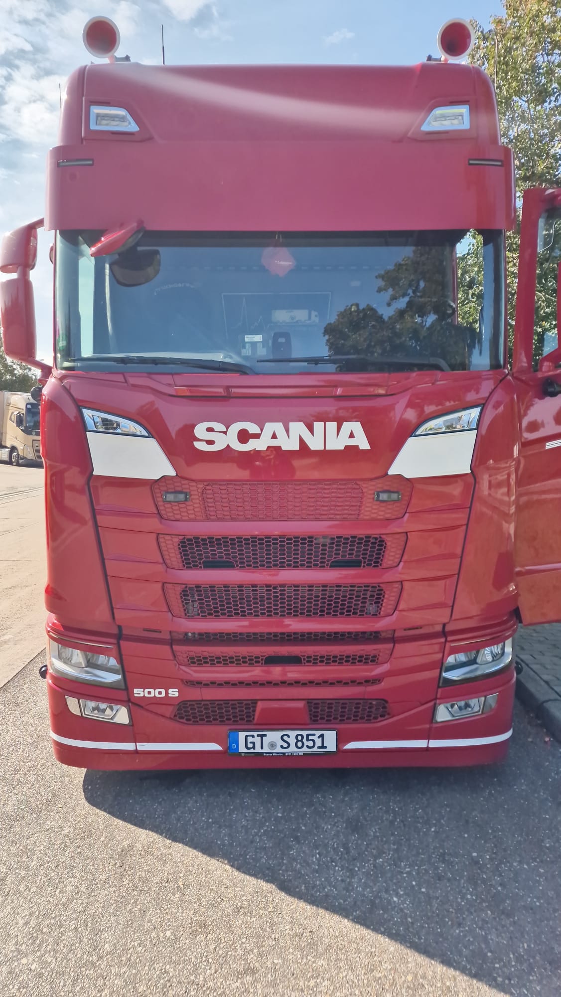 Kühlergrill-Abdeckungen GFK (2er-Set) für Scania NextGen R / S-Serie