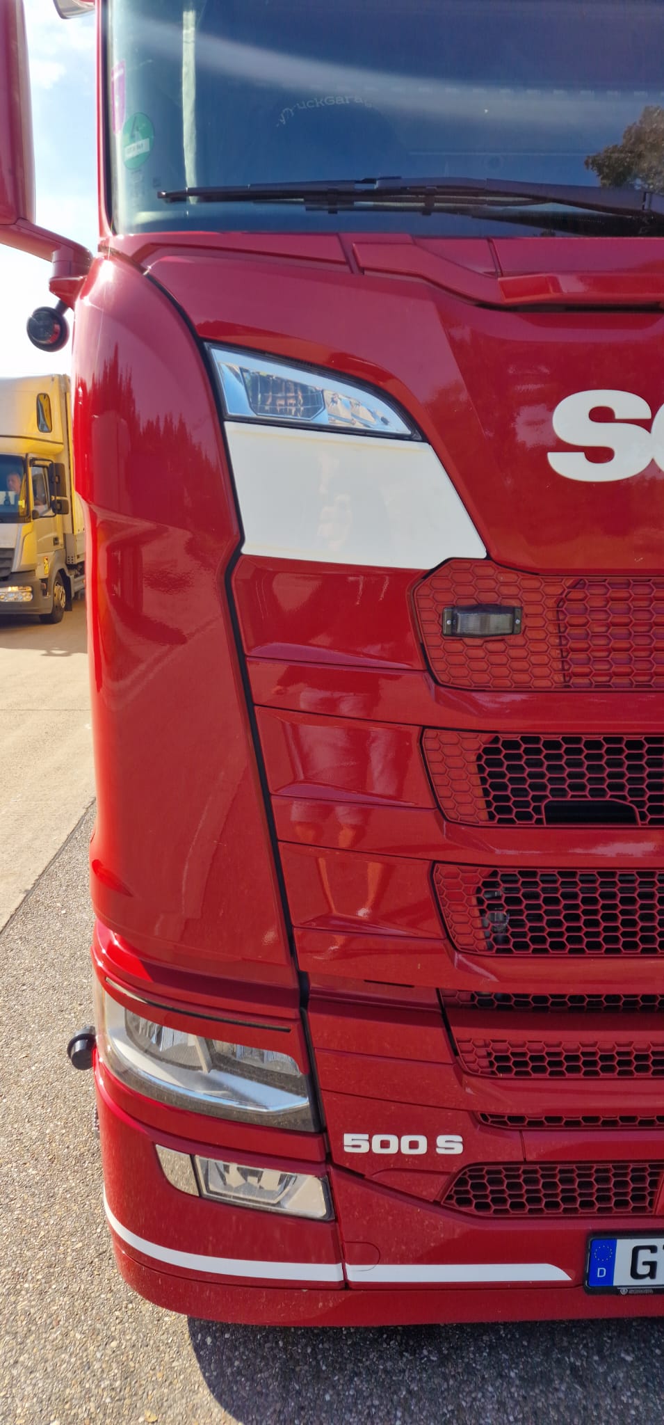 Kühlergrill-Abdeckungen GFK (2er-Set) für Scania NextGen R / S-Serie