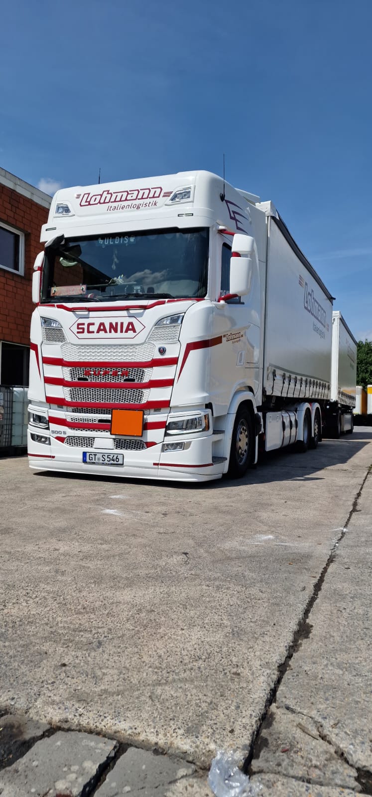 Scania Frontspoiler "Lippe" für NG Typ 2