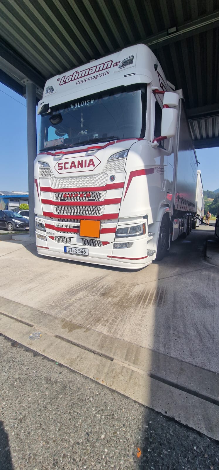 Scania Frontspoiler "Lippe" für NG Typ 2