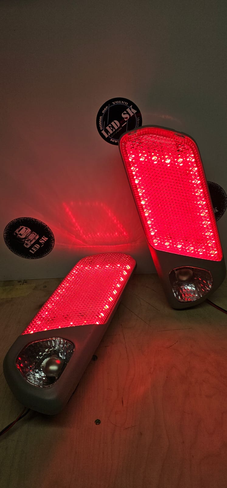 interior lighting LED red/white