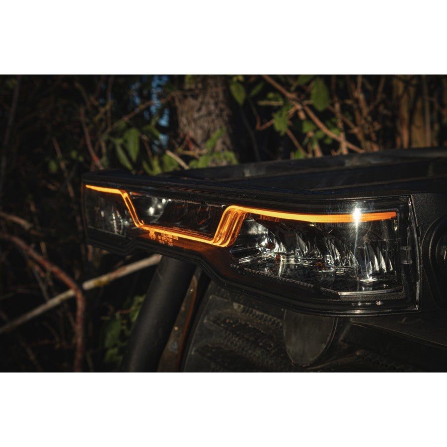 LED Lightbar X‑SPIDER VENOM 12–24 V – 3‑in‑1 Fahrlicht, Positionslicht & Stroboskop (ECE, 108 LEDs)