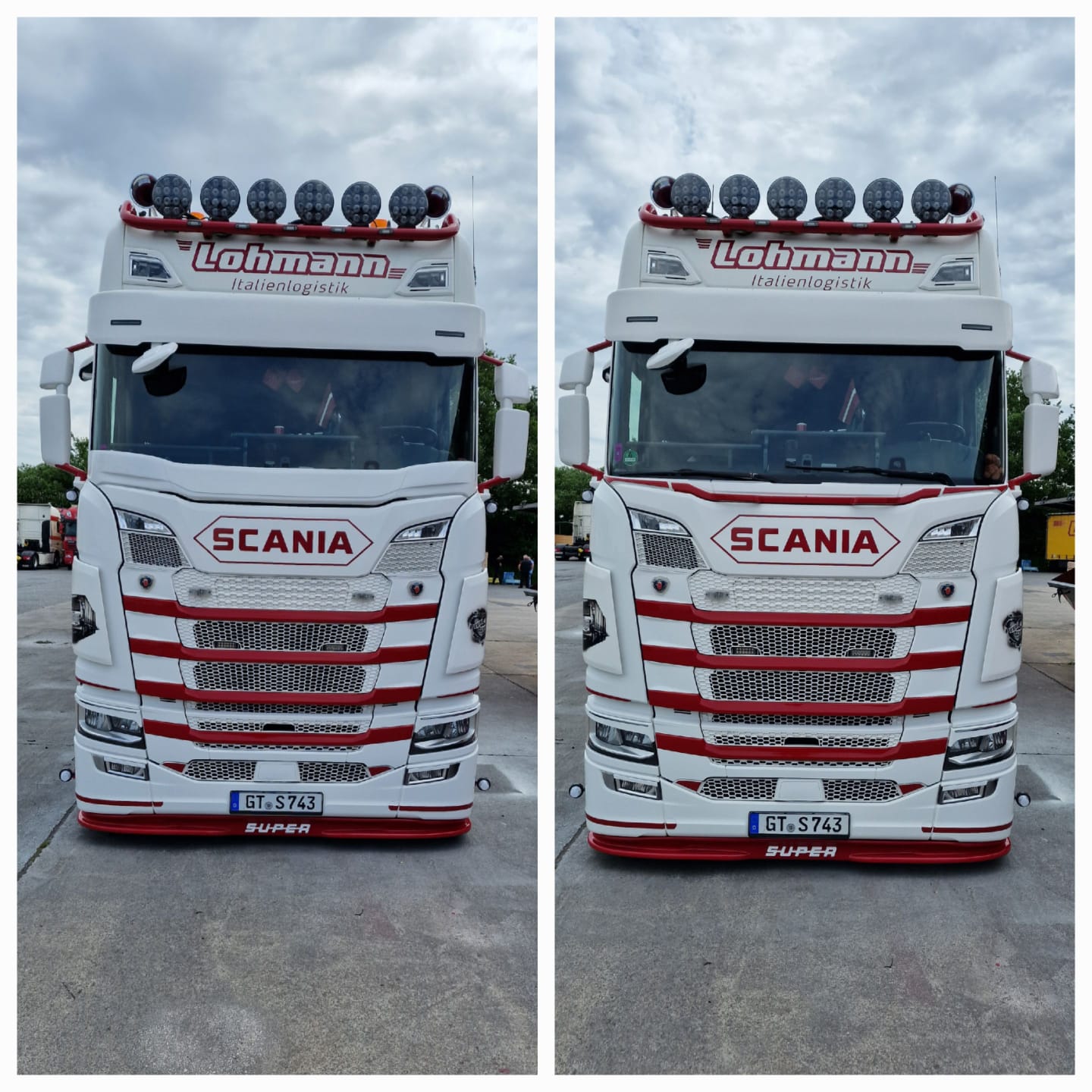 Scania NG Scheibengitter